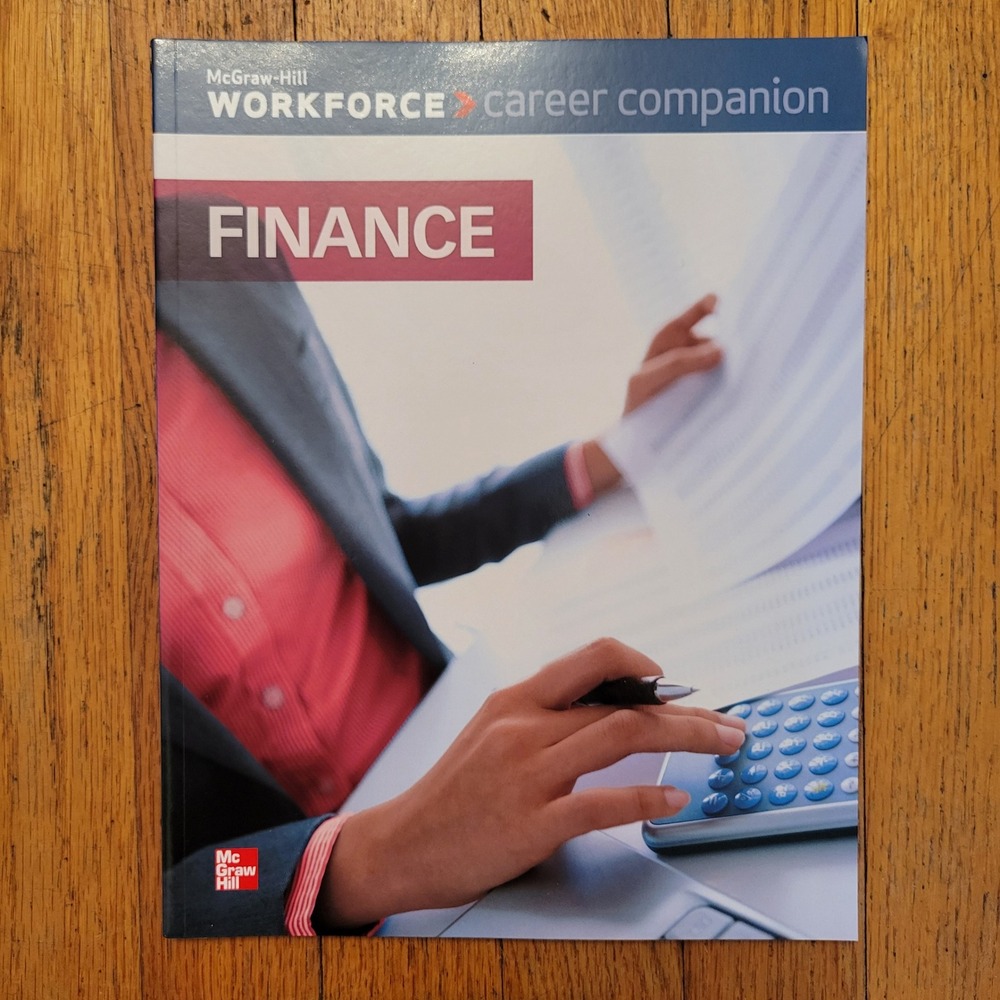McGraw Hill Workforce Career Companion Finance Textbook Study Help School Guide